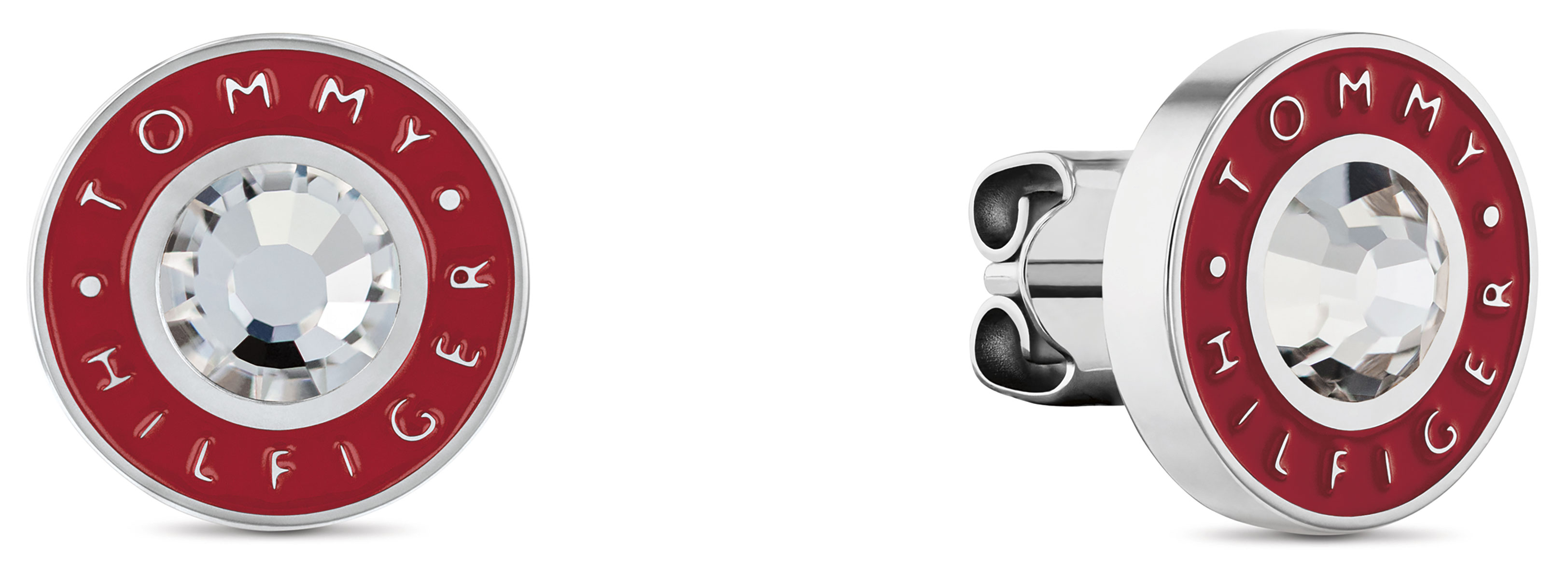 Tommy Hilfiger layered enamel earrings 2780808