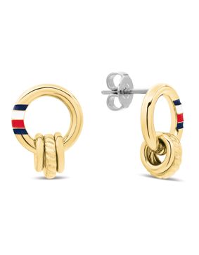 Tommy Hilfiger Feminine Rope earrings gold-plated 2781062