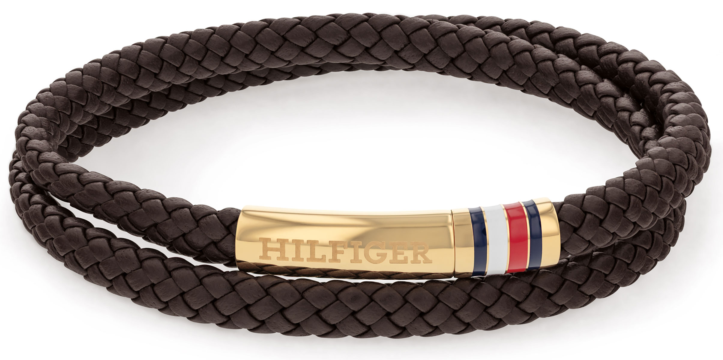 Tommy hilfiger leather bracelet clearance