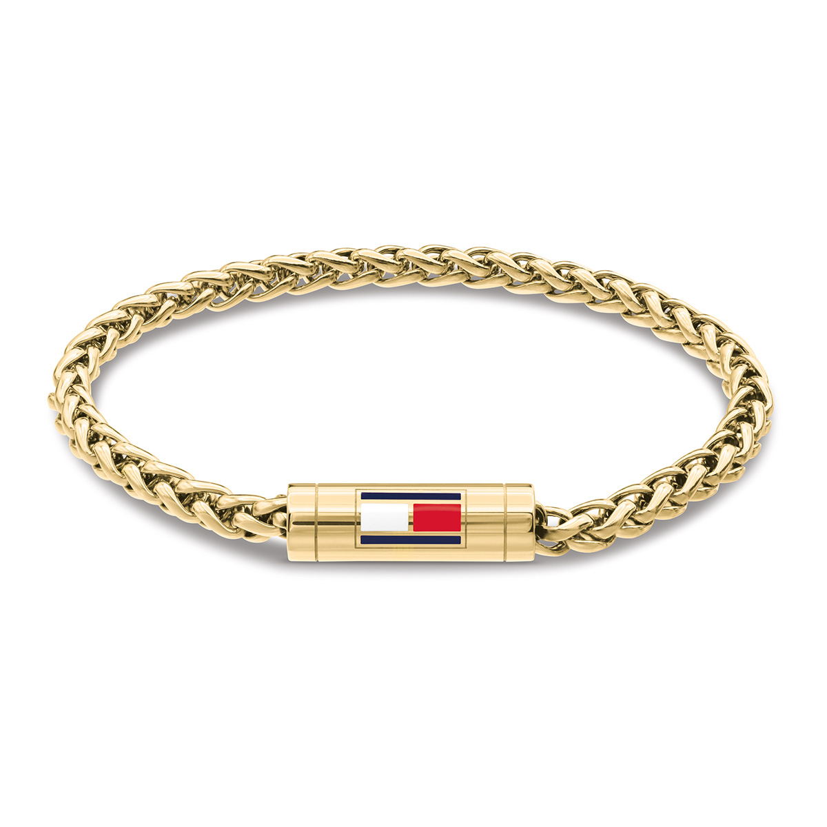 Tommy Hilfiger Adjustable Barrel bracelet gold-plated 2790744