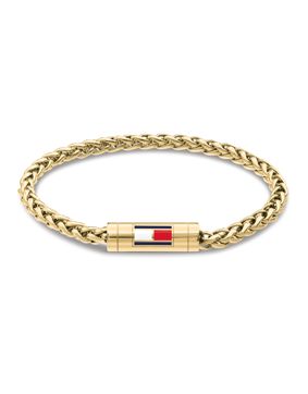 Tommy Hilfiger Adjustable Barrel bracelet gold-plated 2790744