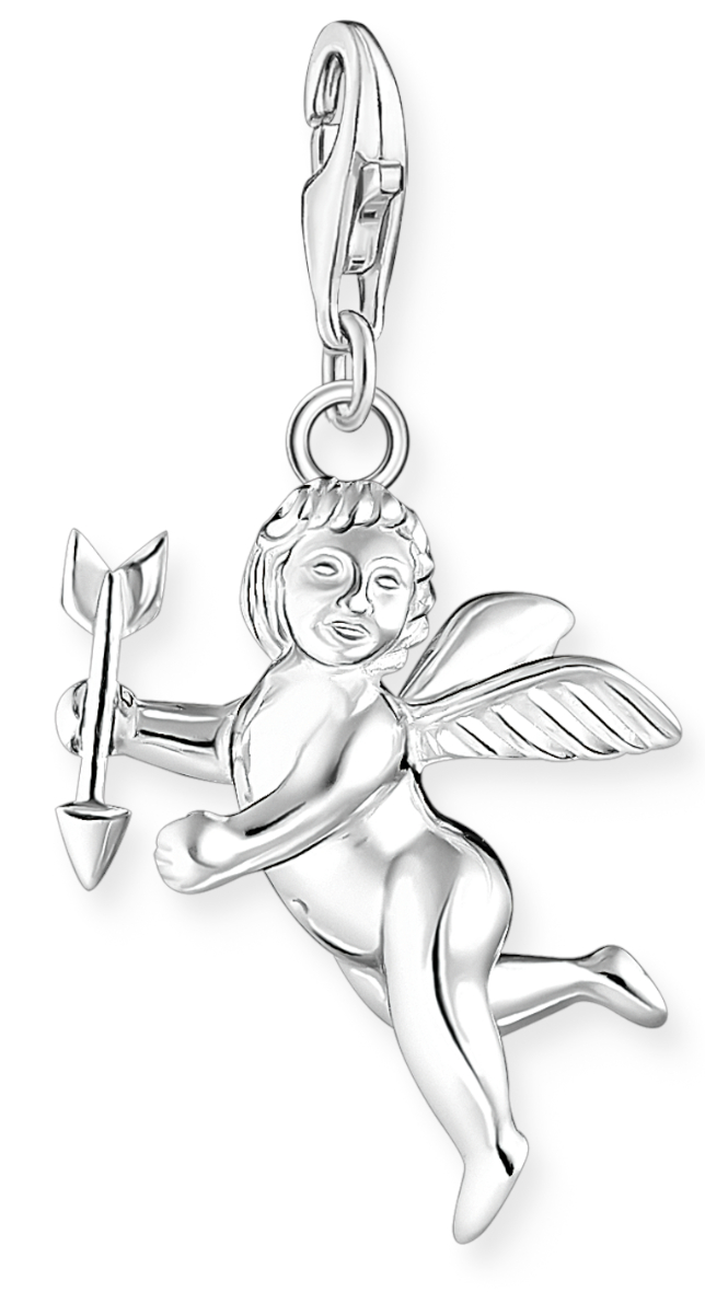 Thomas Sabo Charm Club Cubid Angel silver charm 0001-001-12