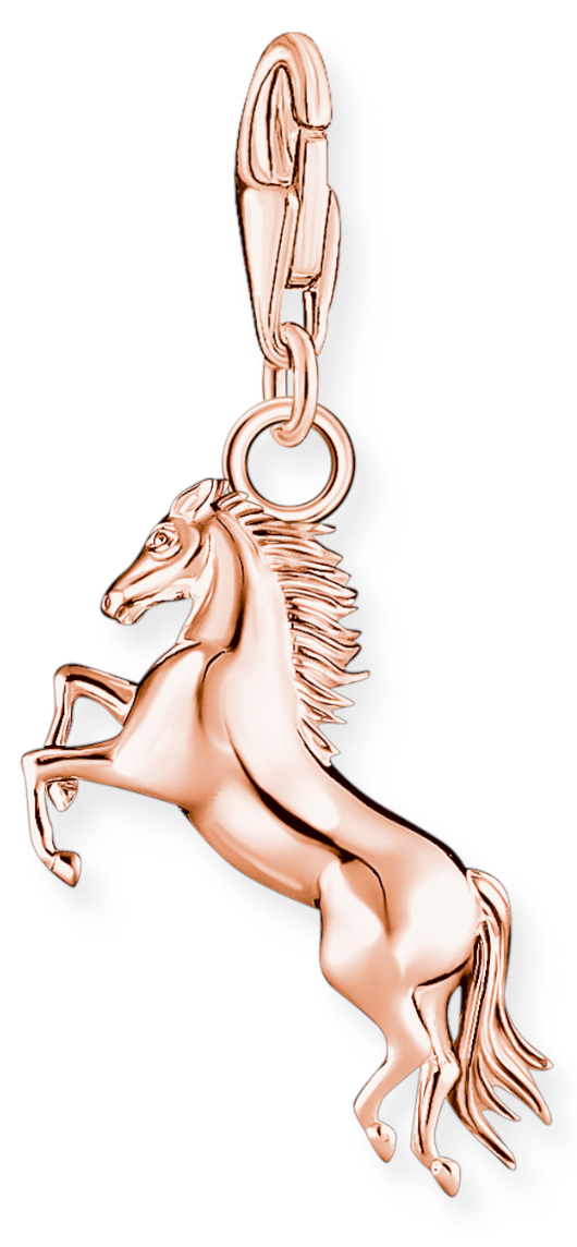 Thomas Sabo Charm Club Horse rose gold charm 1900 415 40 watchesonline
