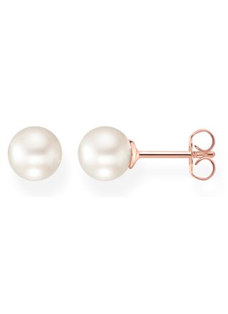 Thomas Sabo Pearls and Chains Pearl rose gold pearlearrings H1430-428-14