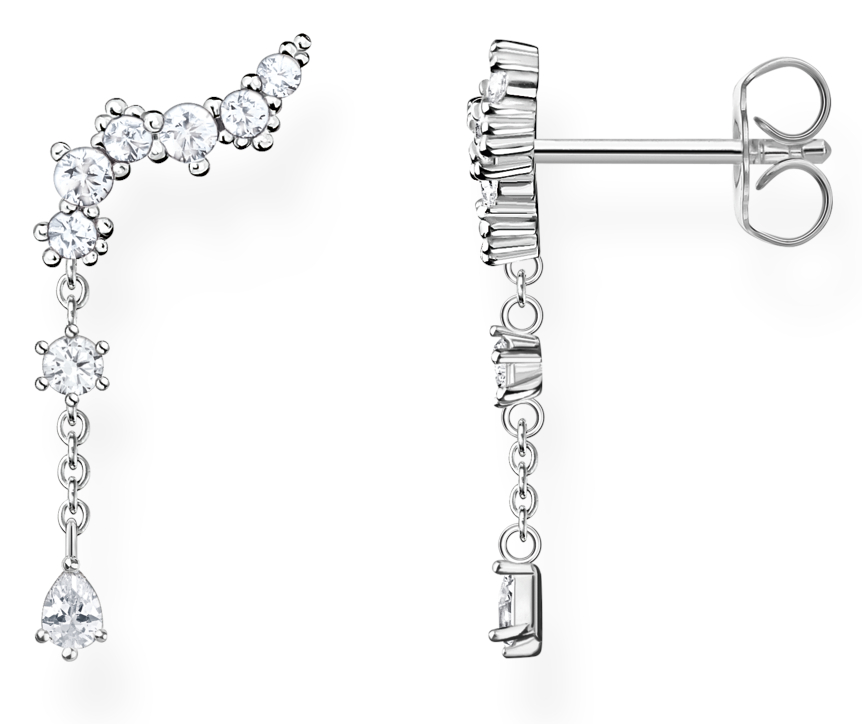 Thomas Sabo Charming Polar World ear climber earrings H2254-051-14