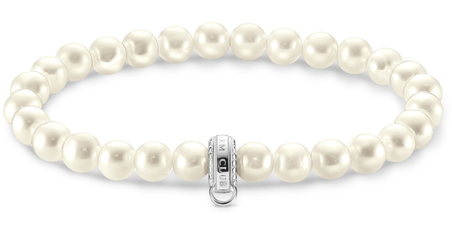 Women's THOMAS SABO Charm Pendant Pearl | Necklaces | Fenwick