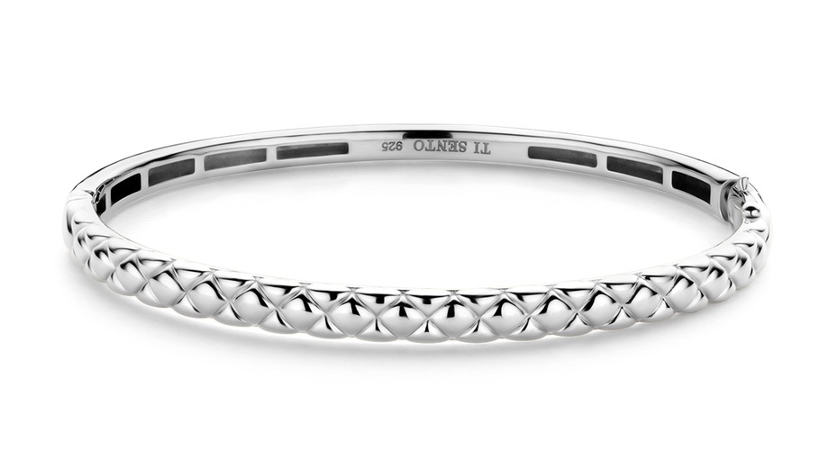 TI SENTO silver bangle bracelet 23011SI/M