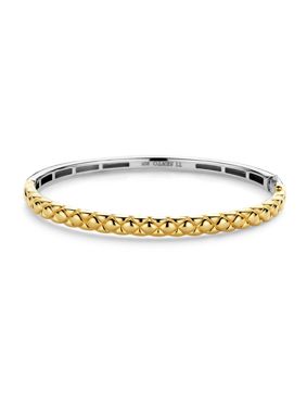 TI SENTO gold-plated silver bangle bracelet 23011SY/M