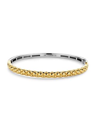 TI SENTO gold-plated silver bangle bracelet 23011SY/M