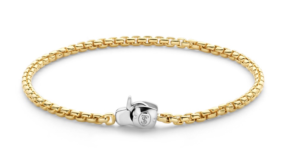 TI SENTO gold-plated silver bracelet 23023SY/M