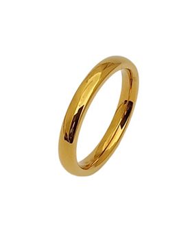 Bosie PVD gold plated titanium ring TICMPVD-023KK/3