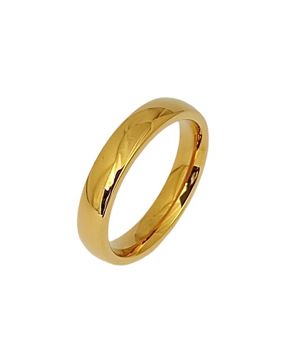 Bosie PVD gold plated titanium ring TICMPVD-023KK/4