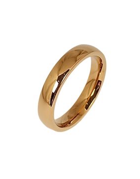 Bosie PVD gold plated titanium ring TICMPVD-023KK/5
