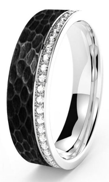 Bosie Titanium & PVD Ring TICMPVD-129Z/5