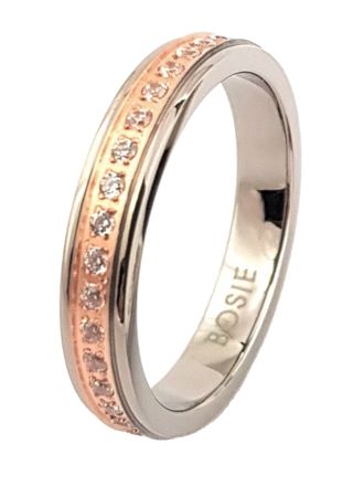 Bosie eternity titanium ring rose gold TICMROSE3191Z/4