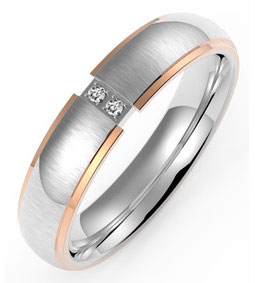 Bosie TICMROSE2345Z titanium ring 5mm