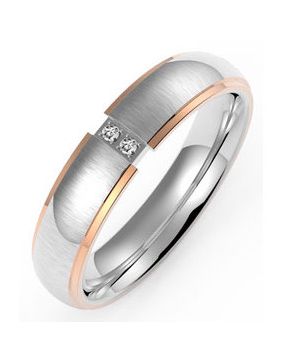 Bosie TICMROSE2345Z titanium ring 5mm