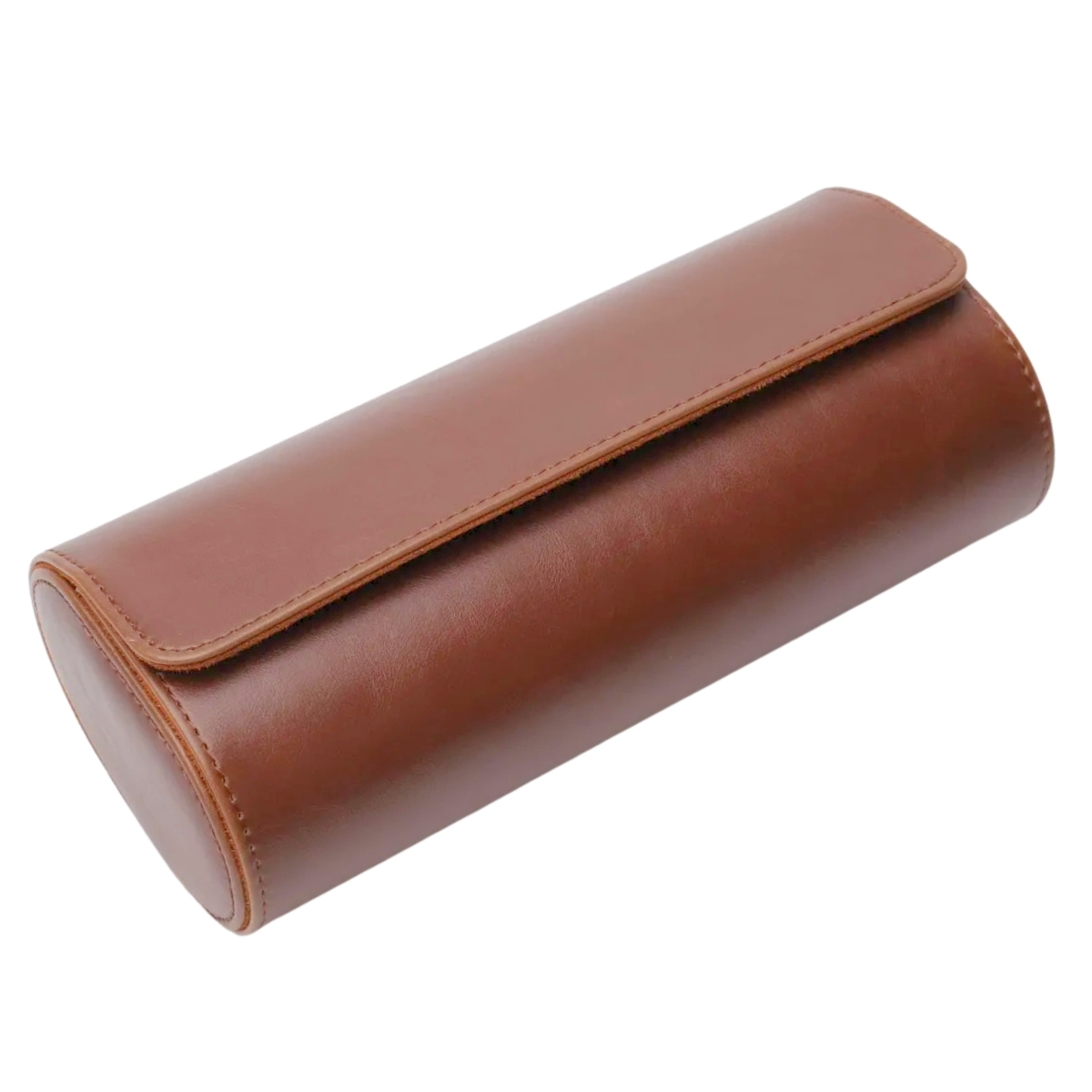 Tiera watch box 3 watches brown