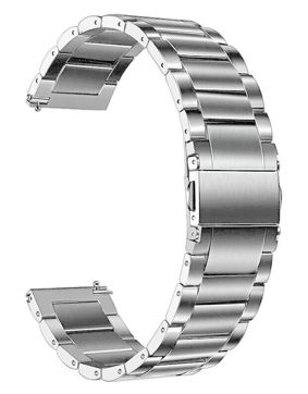 Tiera titanium watch strap Tri-Fold Buckle and quick-release