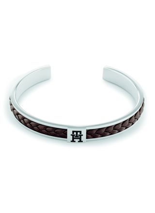 Tommy Hilfiger Metal Meets Braids brown bracelet 2790489