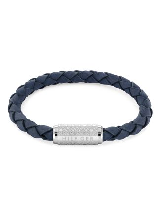 Tommy Hilfiger Exploded Th Braid blue leather bracelet 2790480