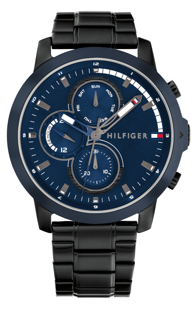 Tommy hilfiger navy cheap blue analog watch