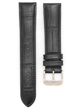 Tommy Hilfiger black leather strap  20 mm TH1710358