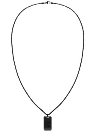 Tommy Hilfiger Iconic Stripes black necklace 2790488