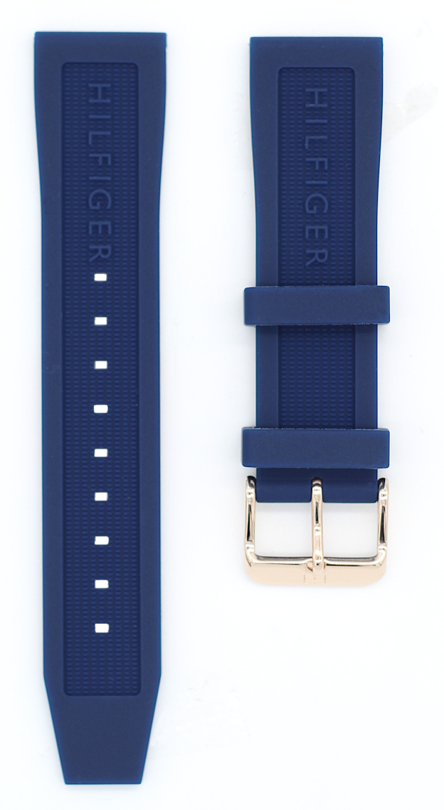 Tommy hilfiger watch clearance blue rubber strap