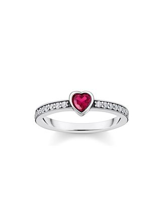 Thomas Sabo Glam & Soul Cosmic Amulet silver heart ring TR2448-640-10