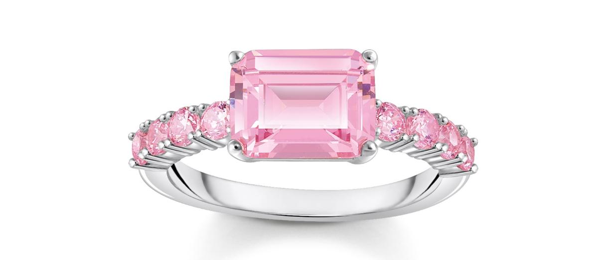 Thomas Sabo Glam & Soul Heritage Pink ring TR2451-051-9