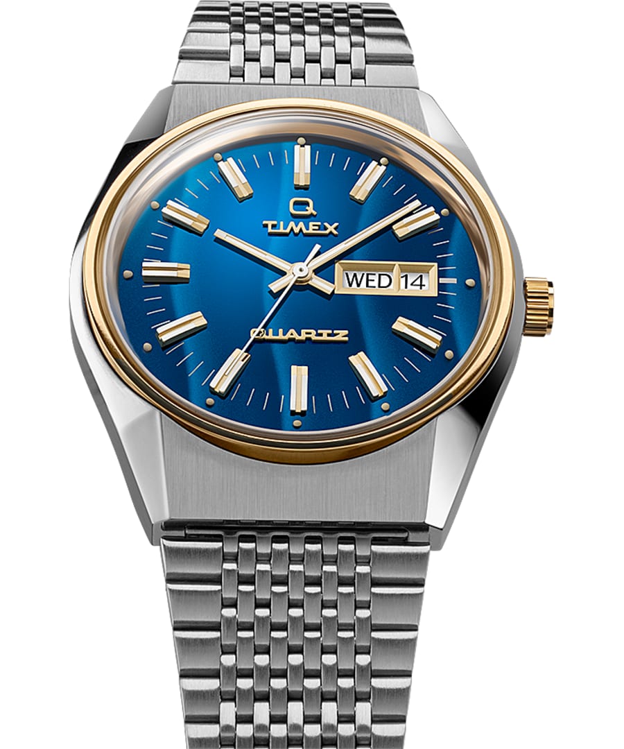 Timex Q Reissue Falcon eye 38 mm TW2T80800 - watchesonline.com