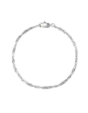 Mockberg Twirl bracelet silver-colored small MO321