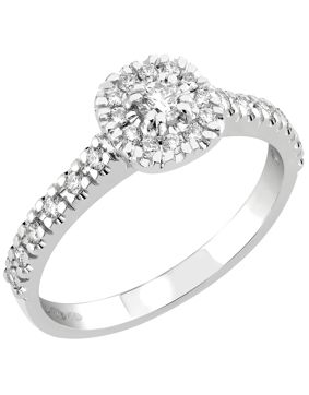 Sandberg Toivomuslähde diamond ring V-703w