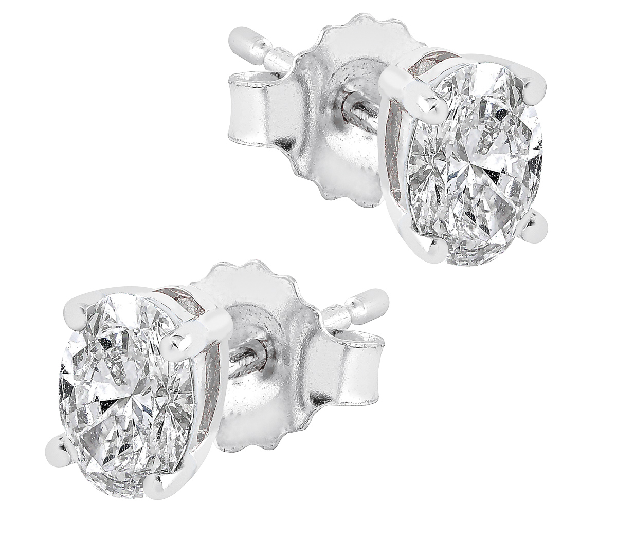 Midem Copenhagen diamond earrings 0,50ct white gold