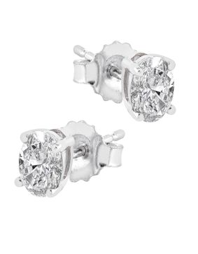 Midem Copenhagen diamond earrings 0,50ct white gold