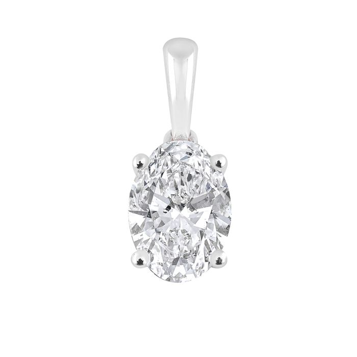 Midem Copenhagen diamond pendant 0,75ct white gold