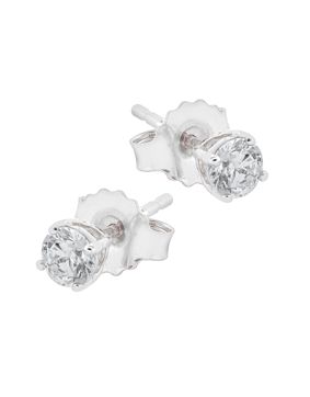 Midem Helsinki diamond earrings 0,25ct white gold