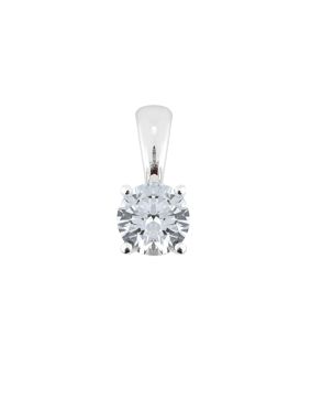 Midem Helsinki diamond pendant 0,25ct white gold