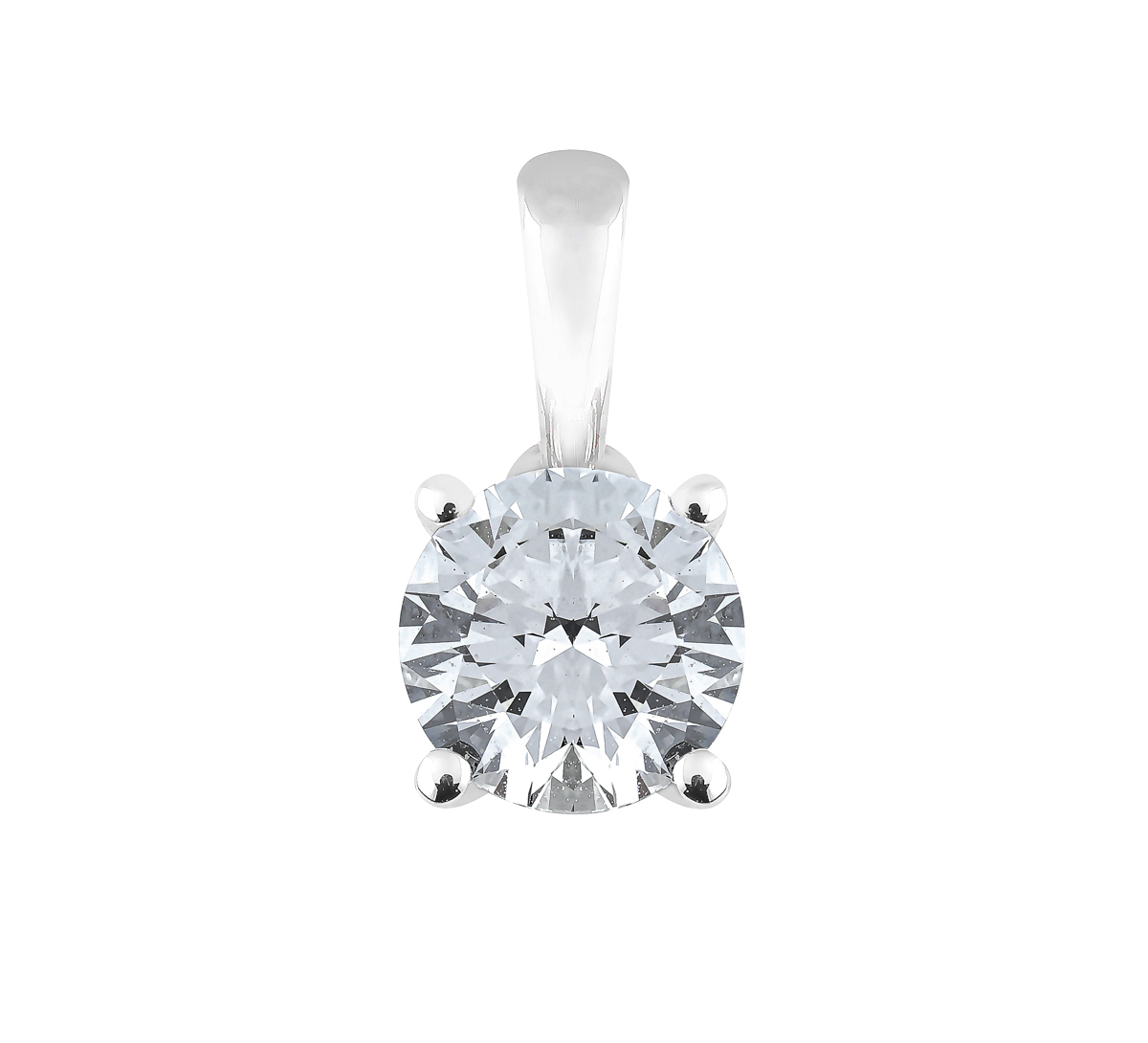Midem Helsinki diamond pendant 0,50ct white gold
