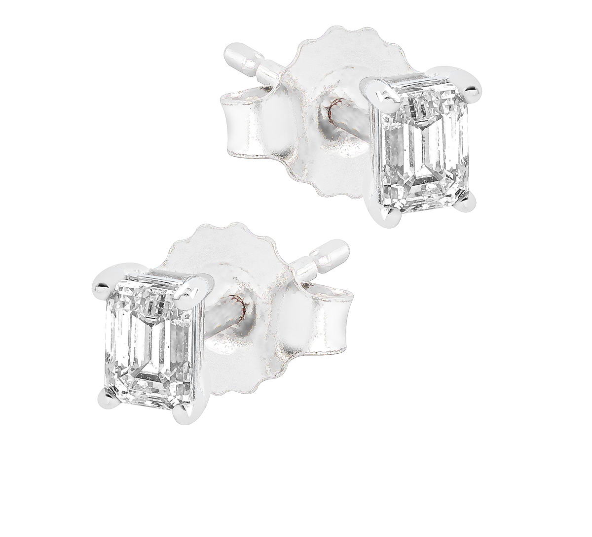 Midem Stockholm diamond earrings 0,25ct white gold