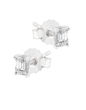 Midem Stockholm diamond earrings 0,25ct white gold