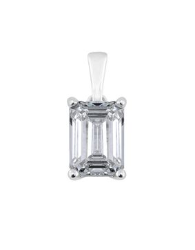 Midem Stockholm diamond pendant 1,00ct white gold