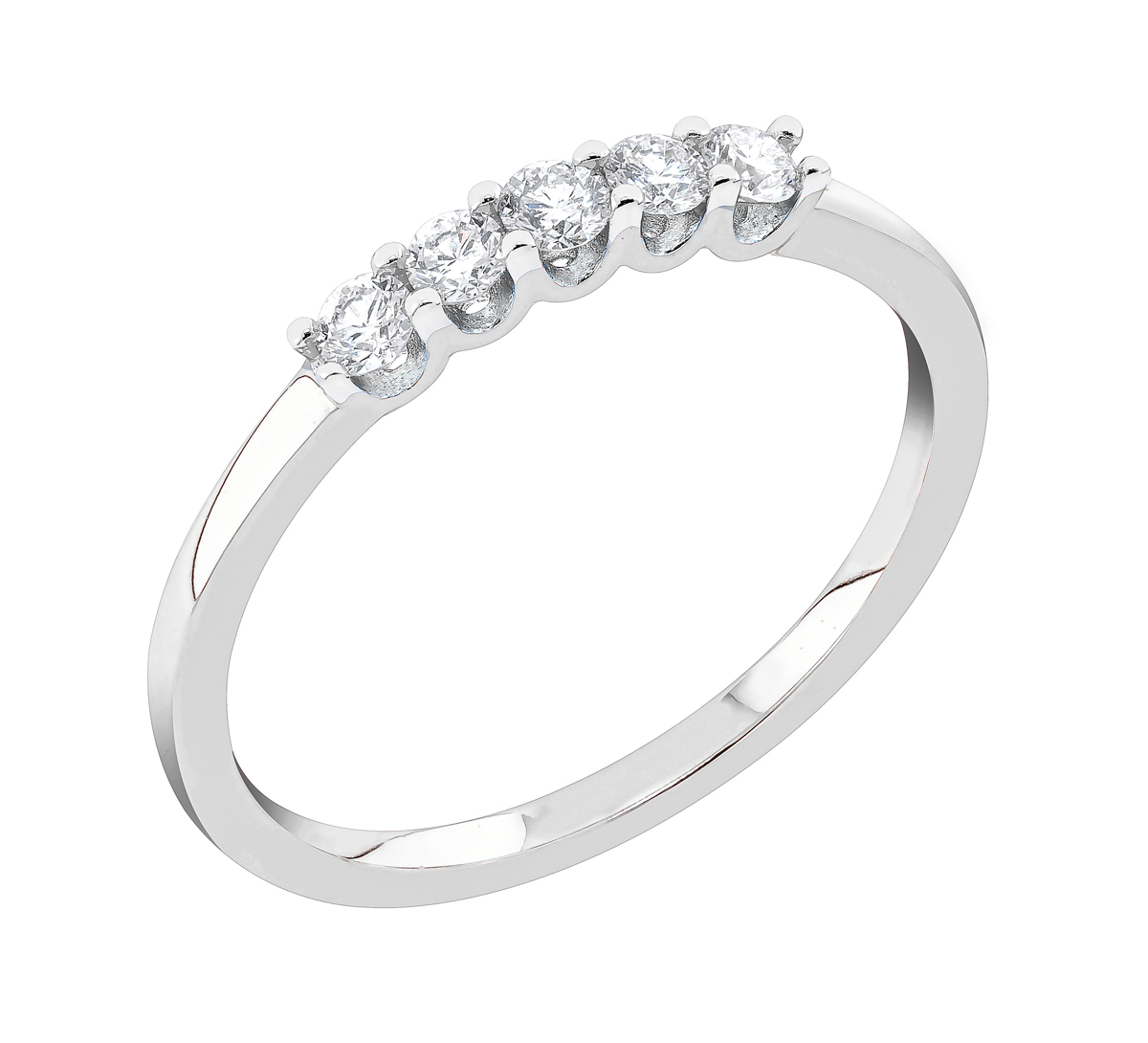 Midem London diamond ring 0,25ct white gold