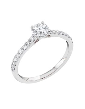 Midem Milan diamond ring 0,75ct white gold