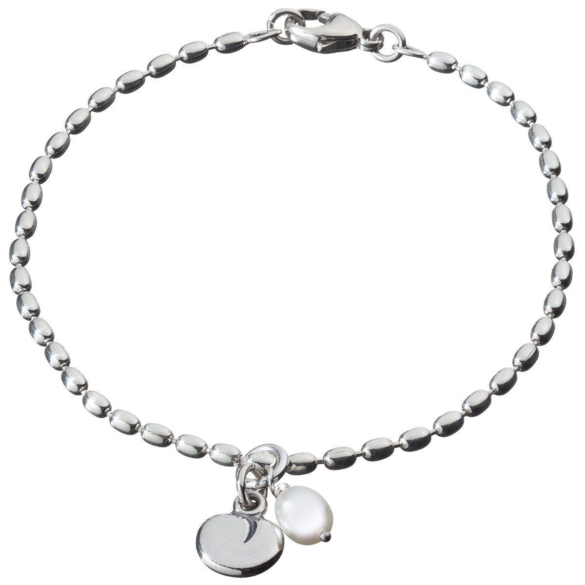 Kalevala Twinflower bracelet white pearl 2565402VHE
