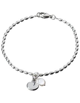 Kalevala Twinflower bracelet white pearl 2565402VHE