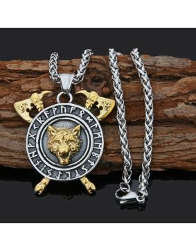 Varia Design Shield of Fenrir necklace