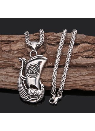 Varia Design Valknut Boat necklace