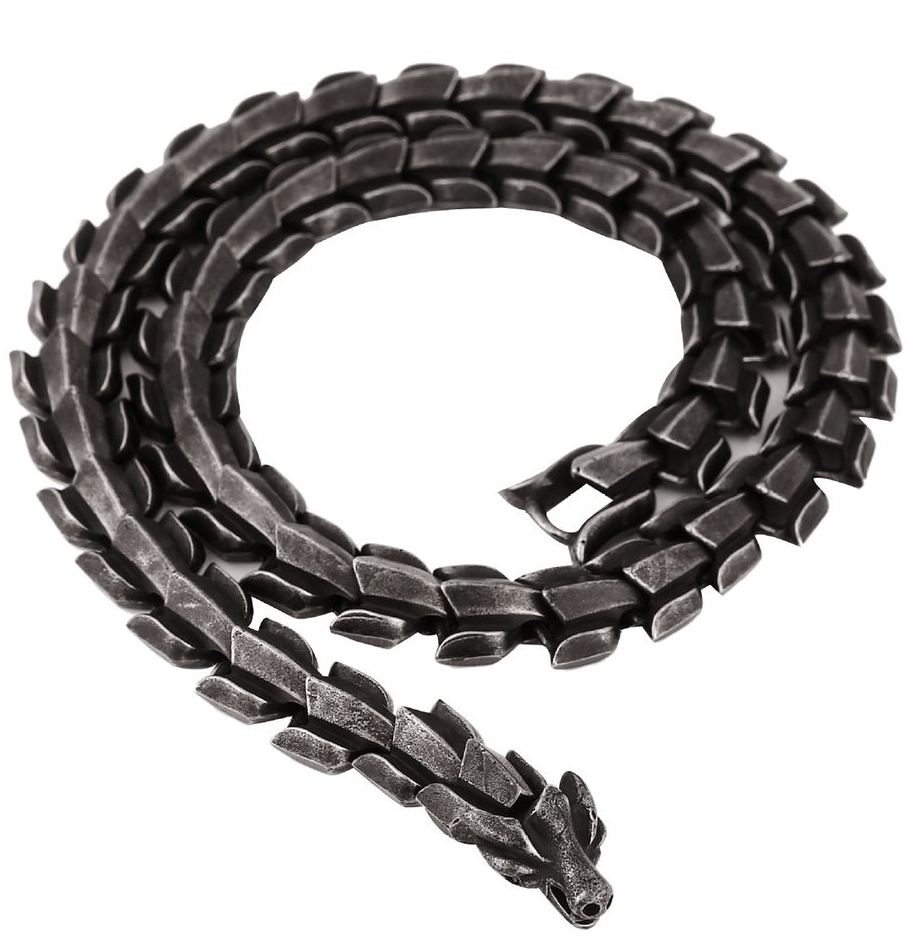 Varia Design Wolf Viking Titanium necklace